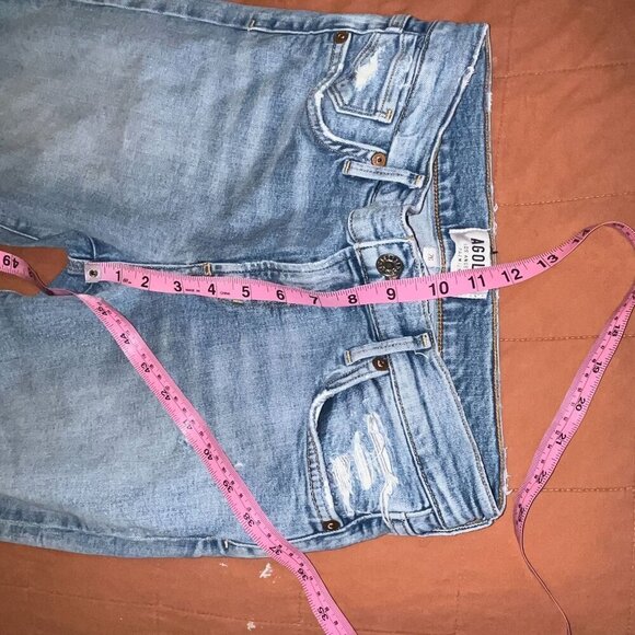 Agolde The Sophie Crop High waisted ankle  Jeans Size 26 - Picture 7 of 9